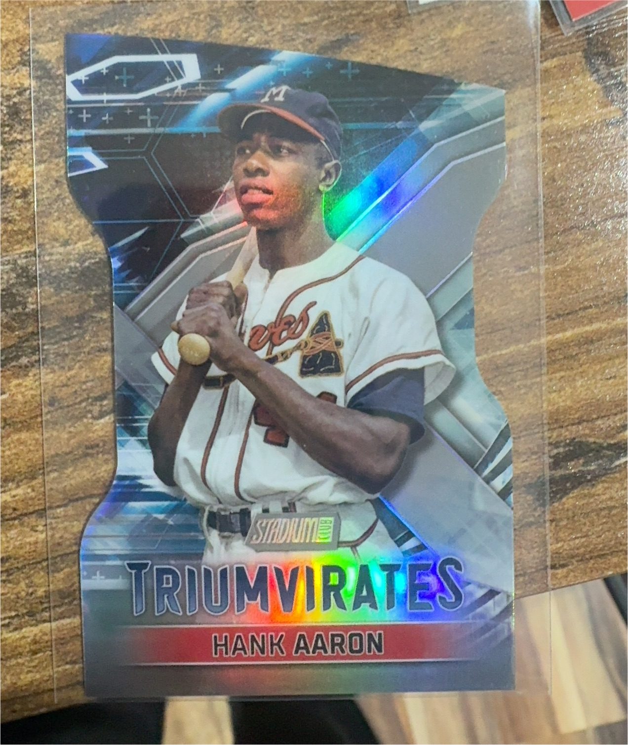 2023 Topps Stadium Club #T-30 Hank Aaron — front