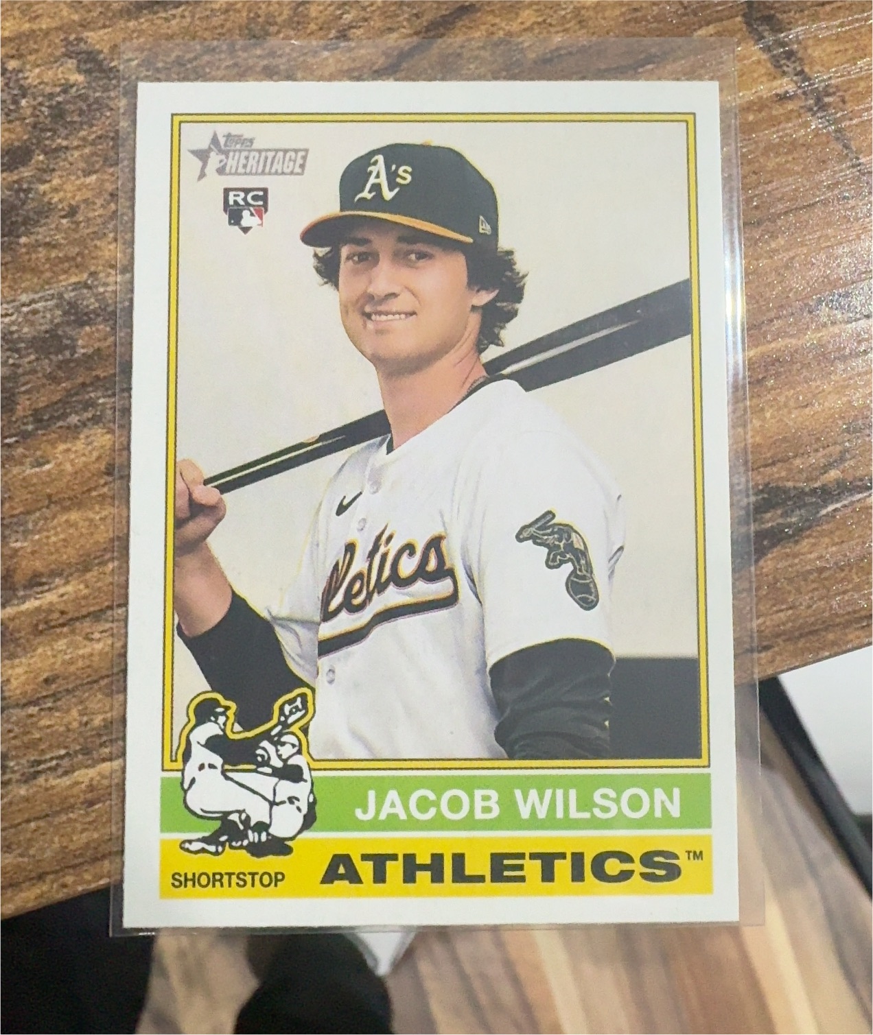 2025 Topps Heritage #15 Jacob Wilson — front