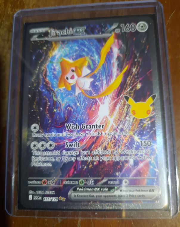 2023 Pokémon 30th Celebration #155 Jirachi EX — front