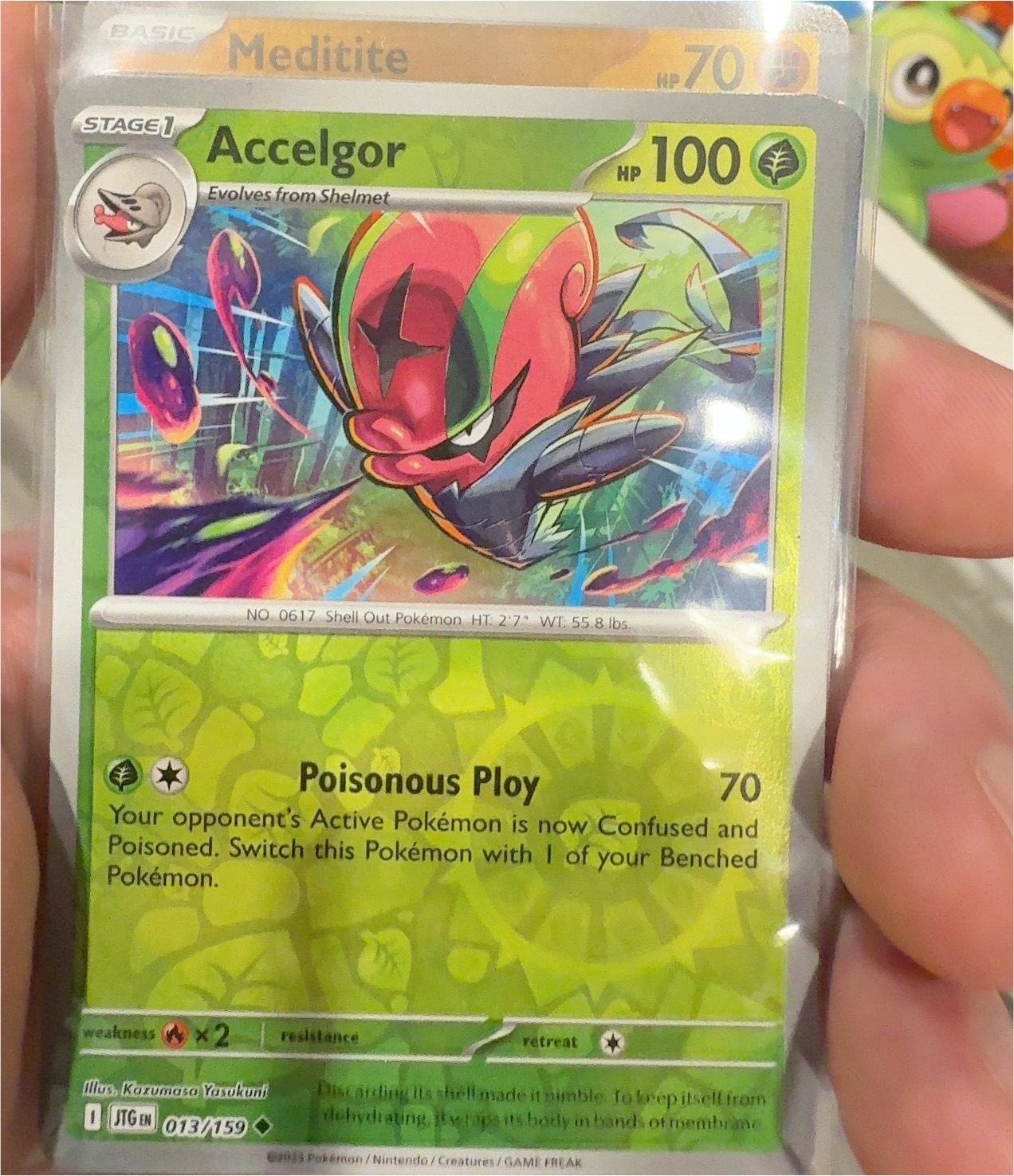 2023 Pokémon Journey Together #013 Accelgor — front