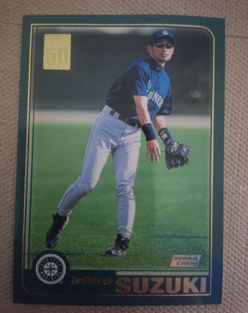 2001 Topps #726 Ichiro Suzuki — front