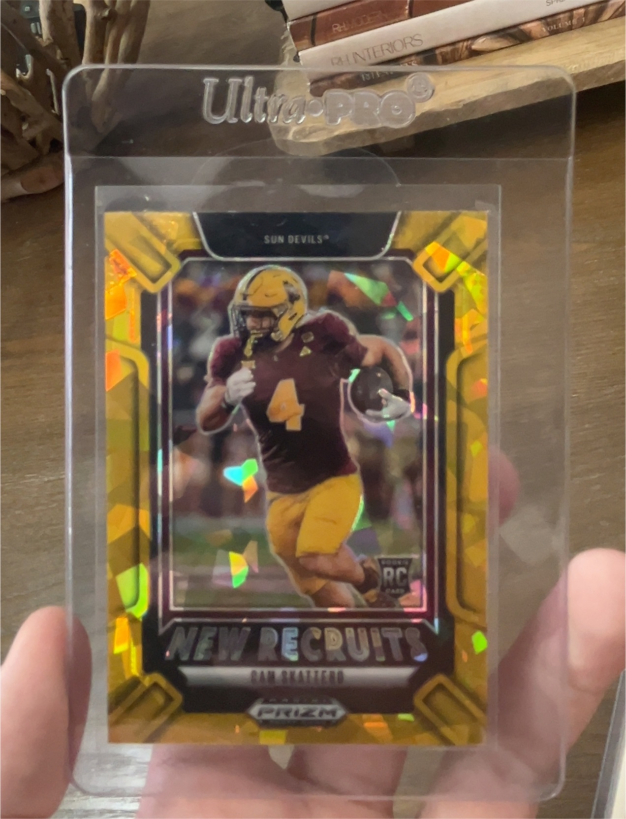 2025 Panini Prizm Draft Picks New Recruits #10 Cam Skattebo — front
