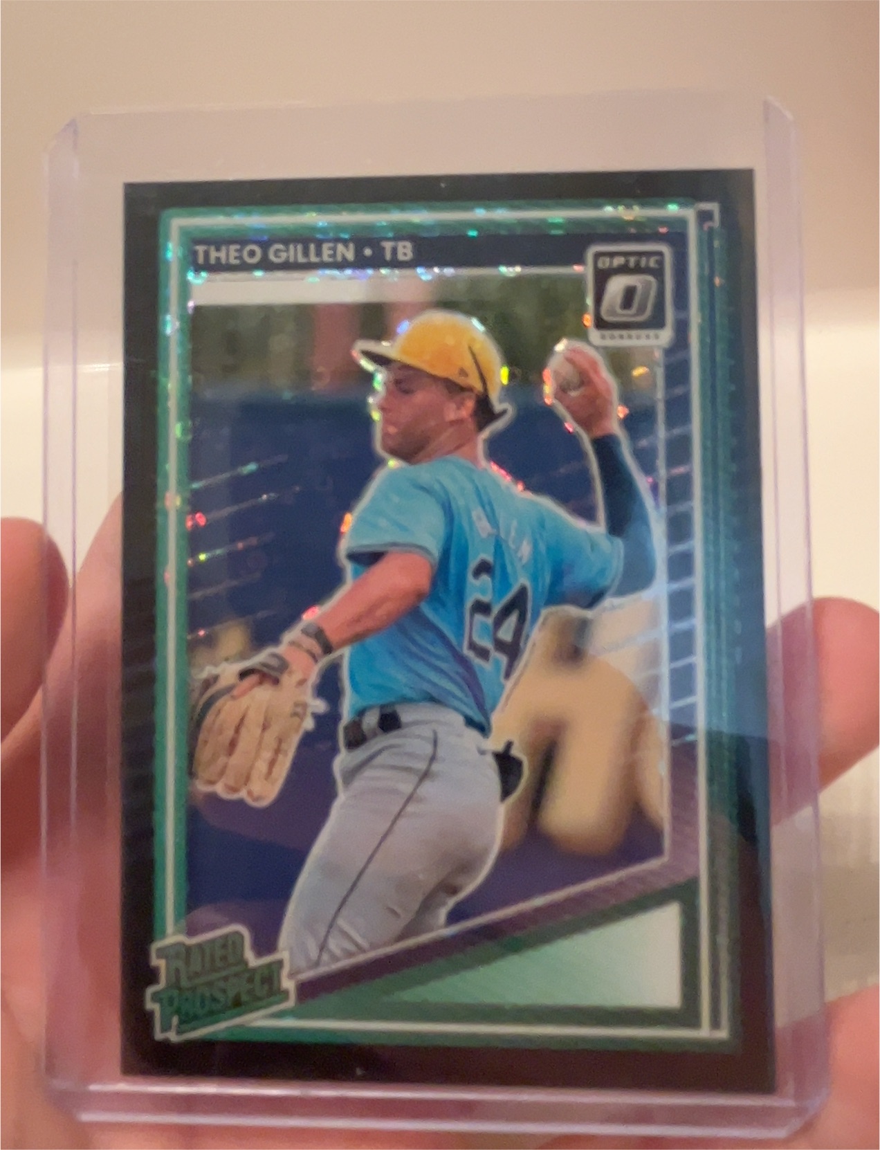 2025 Donruss Optic #172 Theo Gillen — front