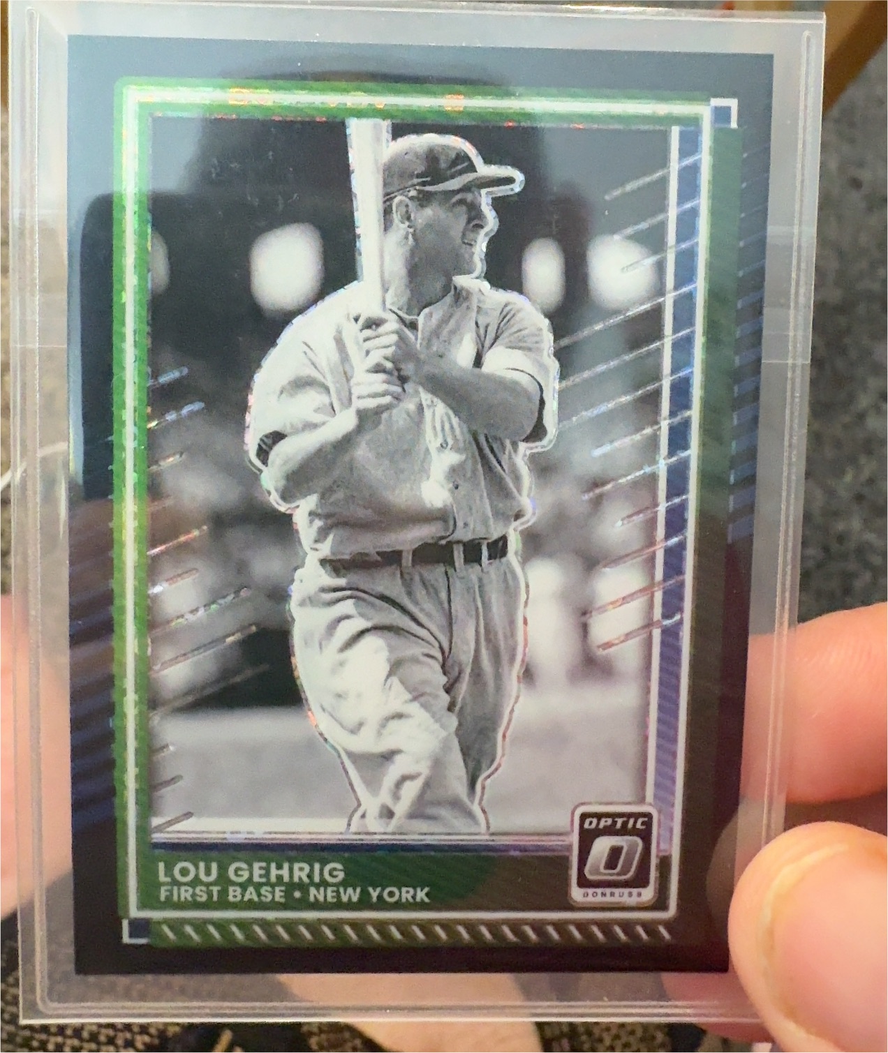 2025 Donruss Optic #55 Lou Gehrig — front