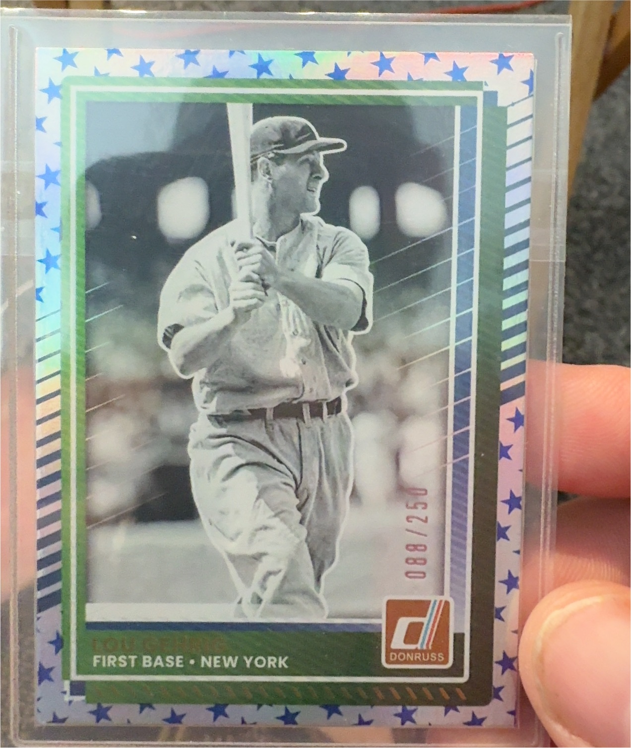 2025 Donruss #55 Lou Gehrig — front