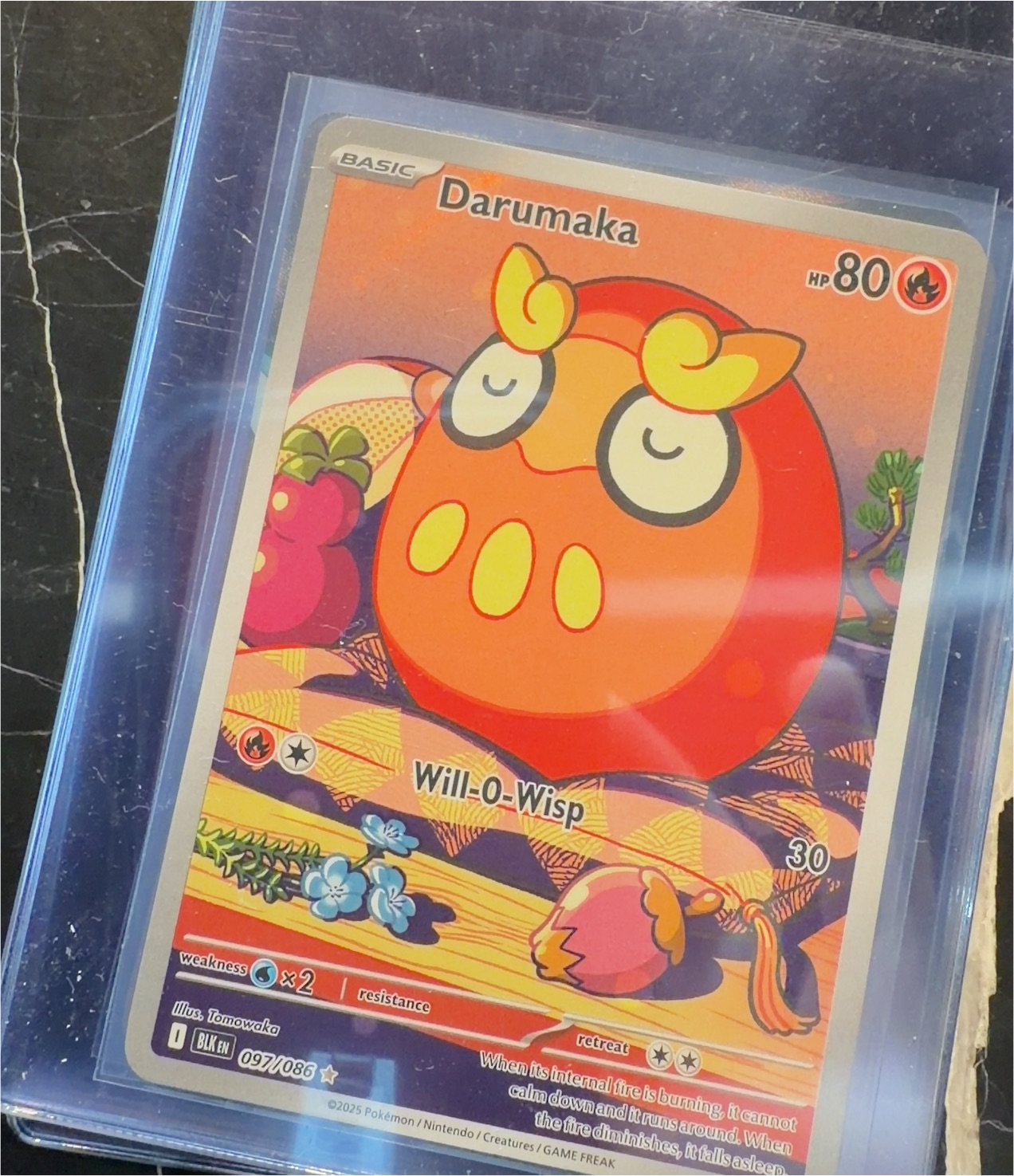 2025 Pokémon Prismatic Evolutions #097 Darumaka — front