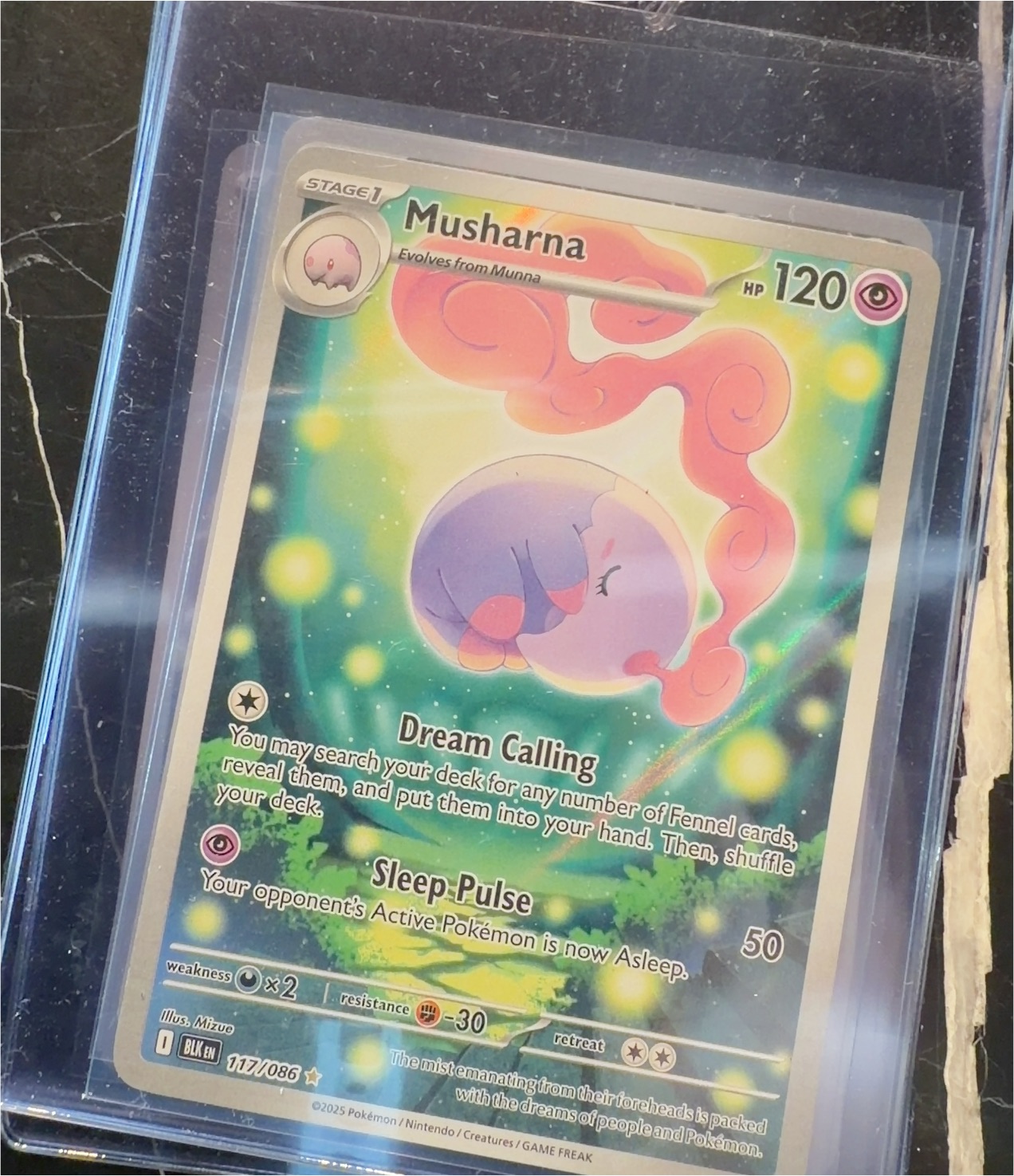 2025 Pokémon #117 Musharna — front