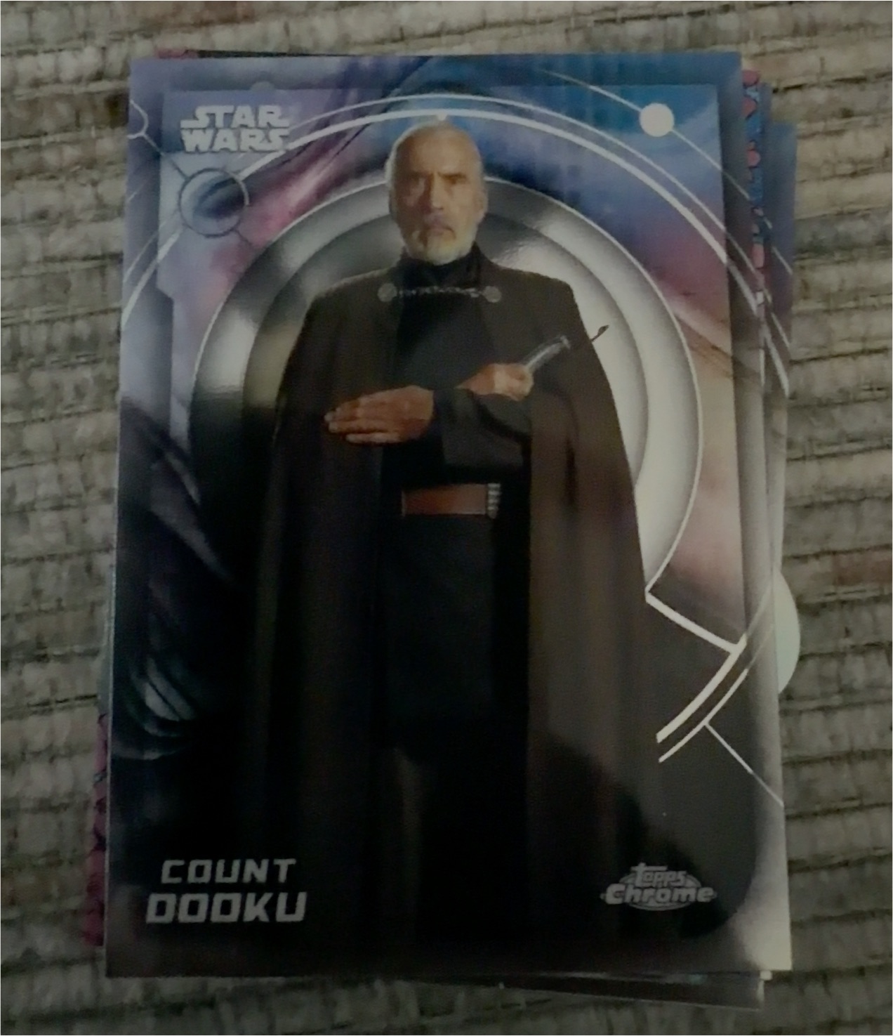 2026 Topps Chrome Star Wars #124 Count Dooku — front