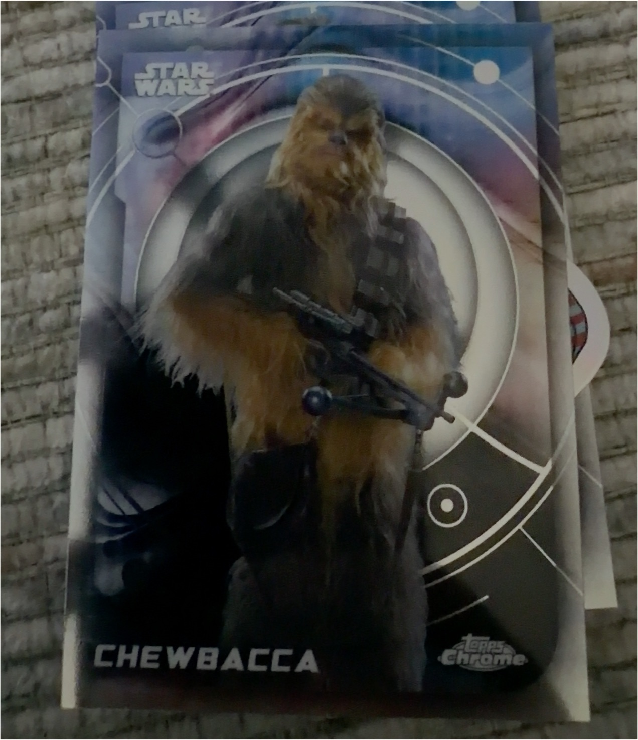 2026 Topps Chrome Star Wars #14 Chewbacca — front