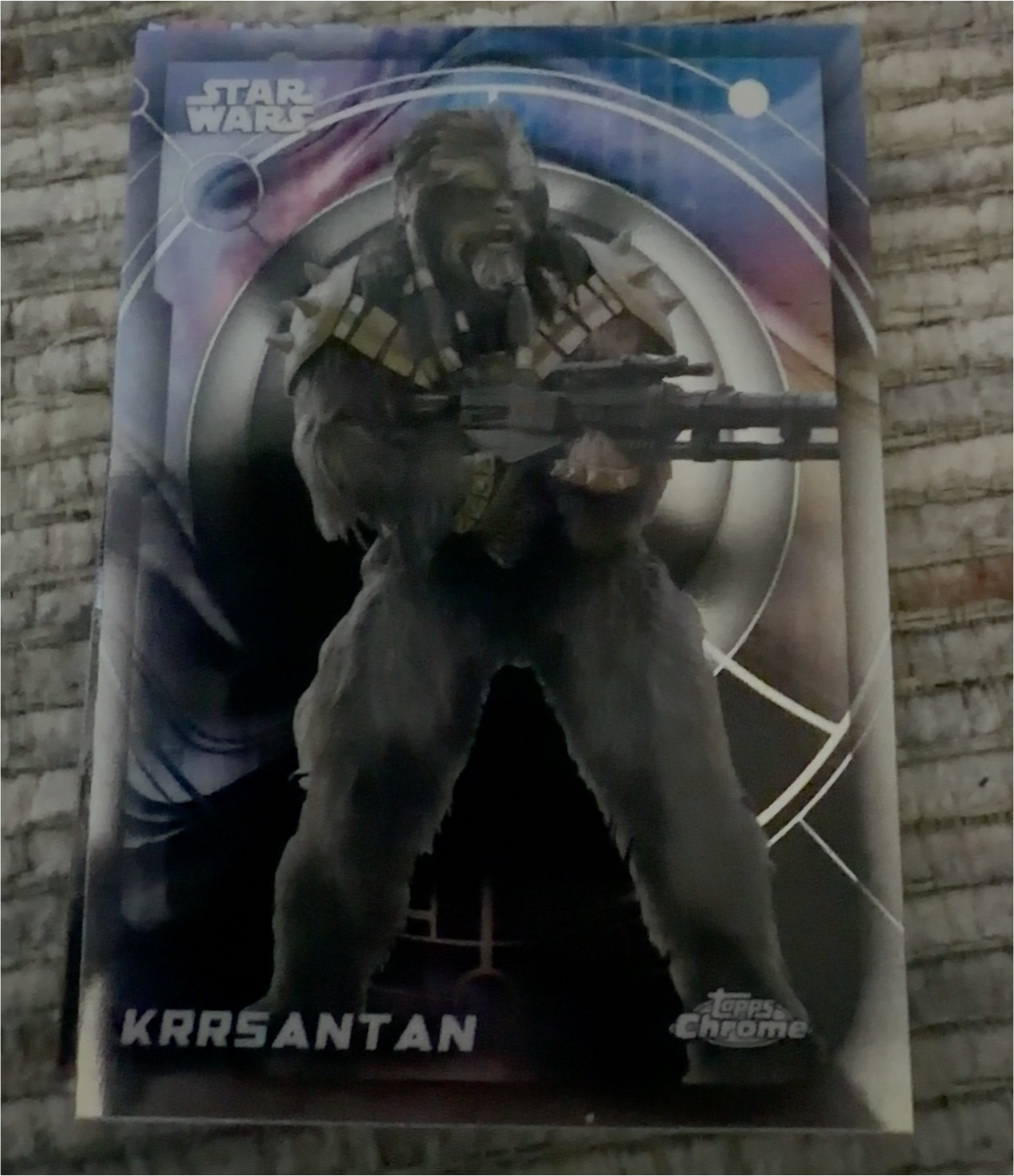2026 Topps Chrome Star Wars #160 Krrsantan — front