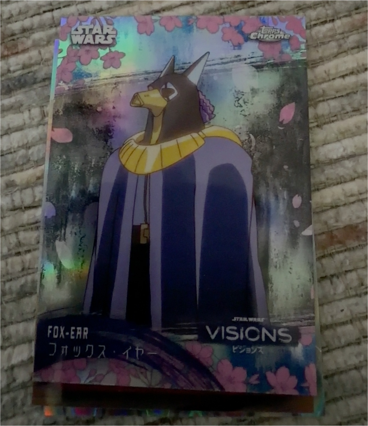 2026 Topps Chrome Star Wars Visions #V3-FOX Fox-Ear — front
