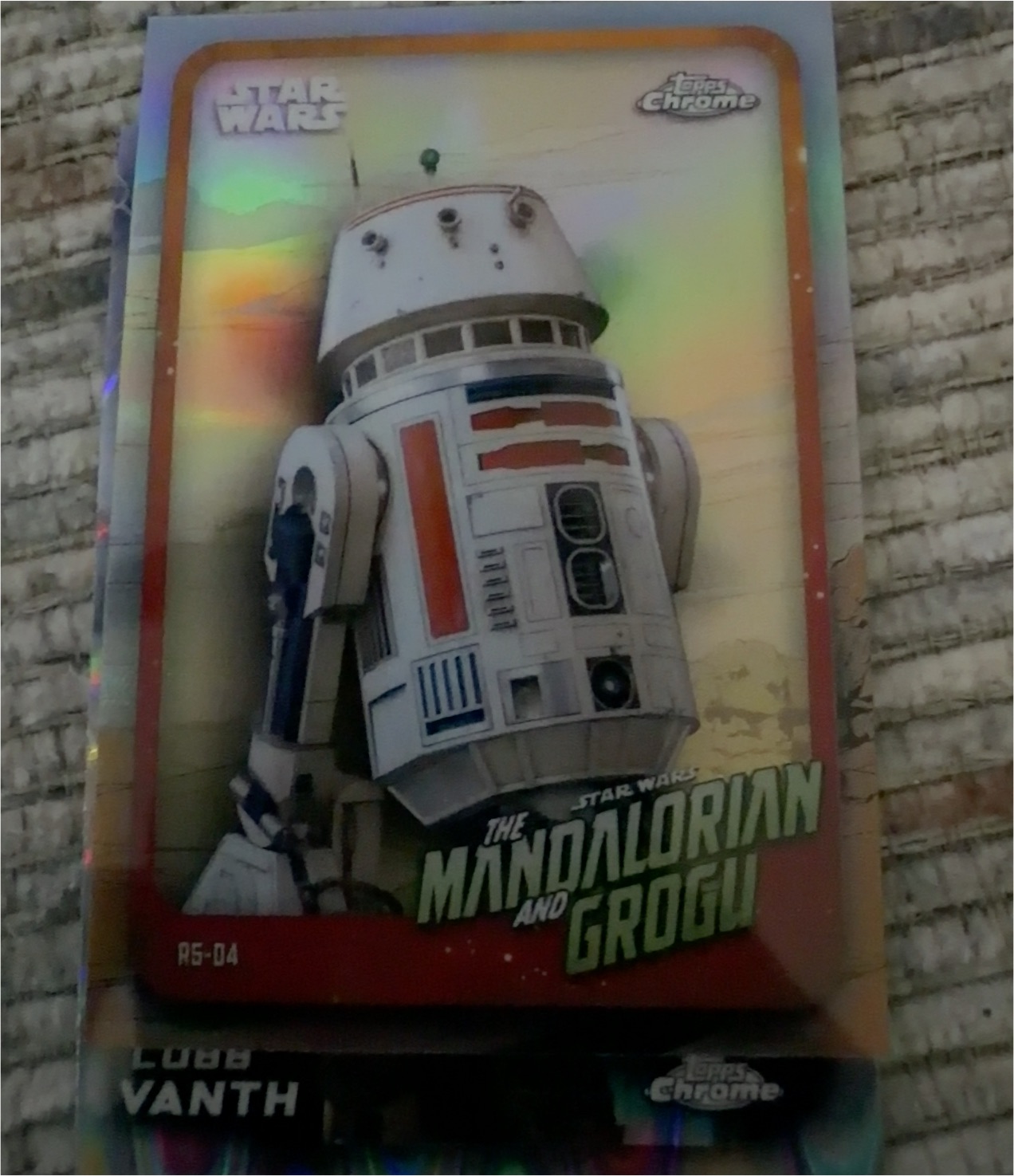 2026 Topps Chrome Star Wars R5-D4 The Mandalorian and Grogu #MAGR-R5 — front