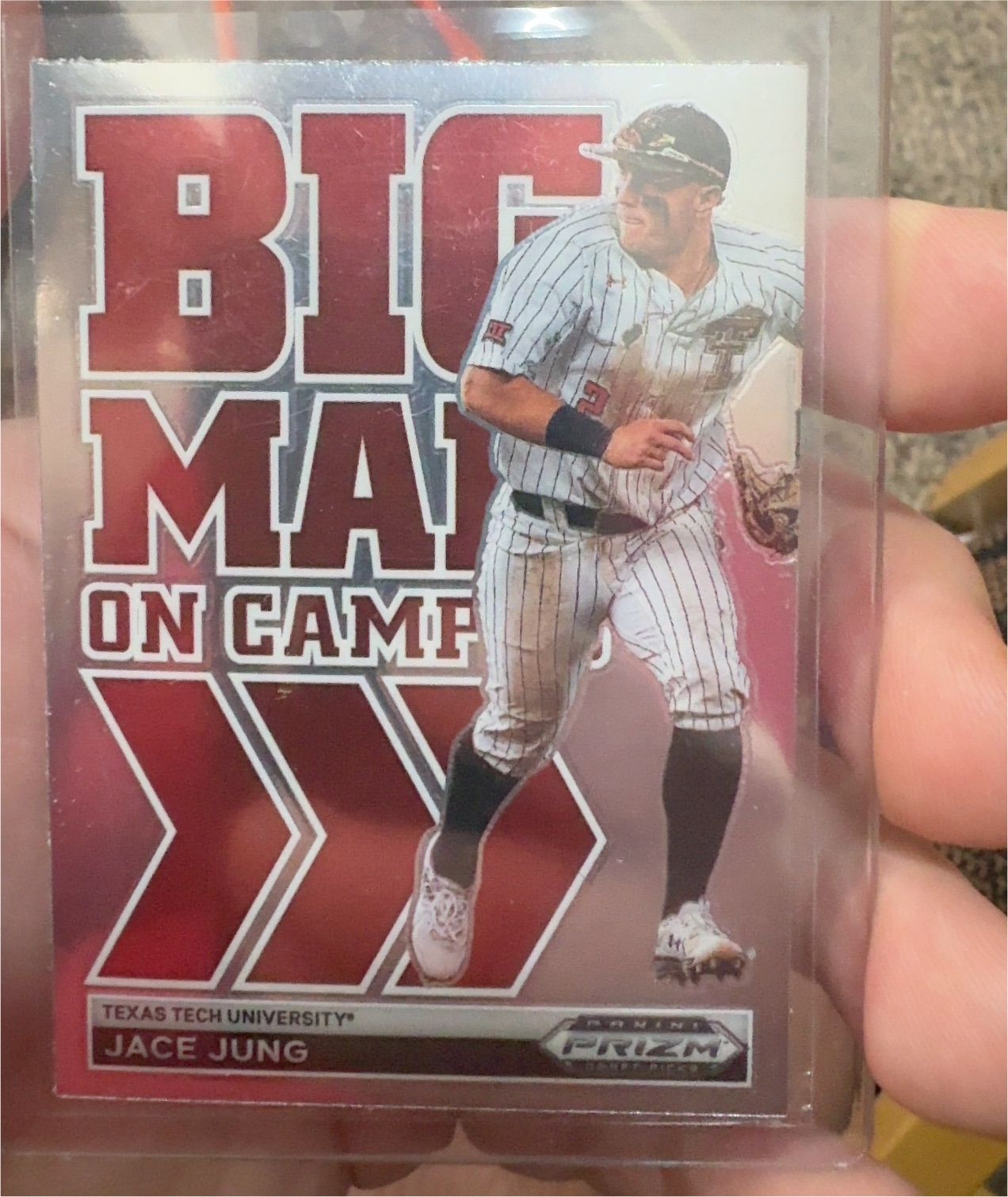 2022 Panini Prizm Draft Picks Big Man on Campus #BMC-JJ Jace Jung — front
