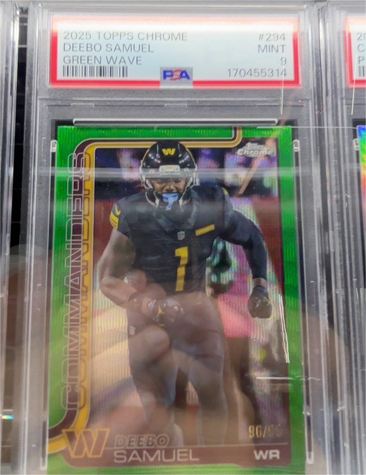 2025 Topps Chrome #294 Deebo Samuel — front