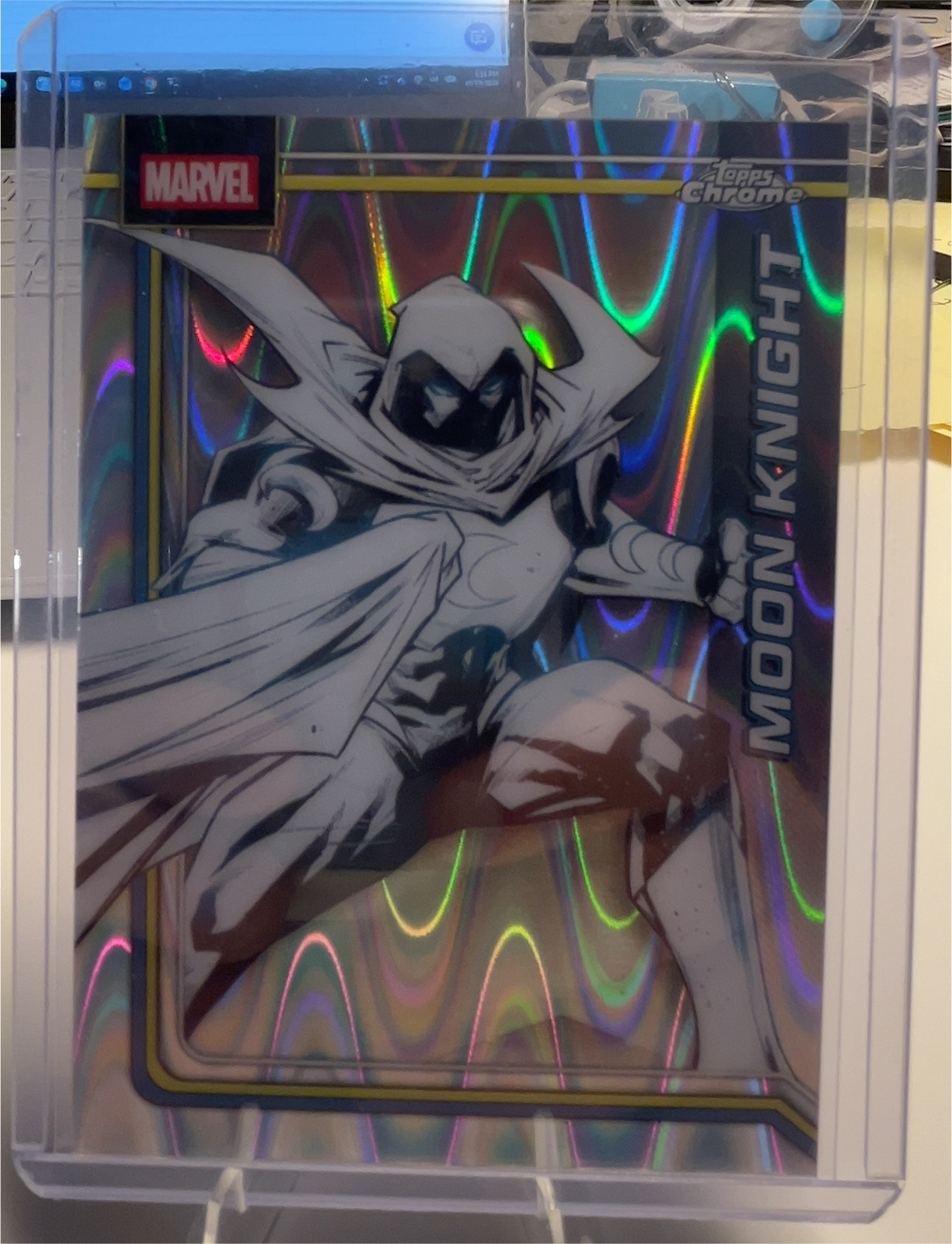 2026 Topps Chrome Marvel #081 Moon Knight — front