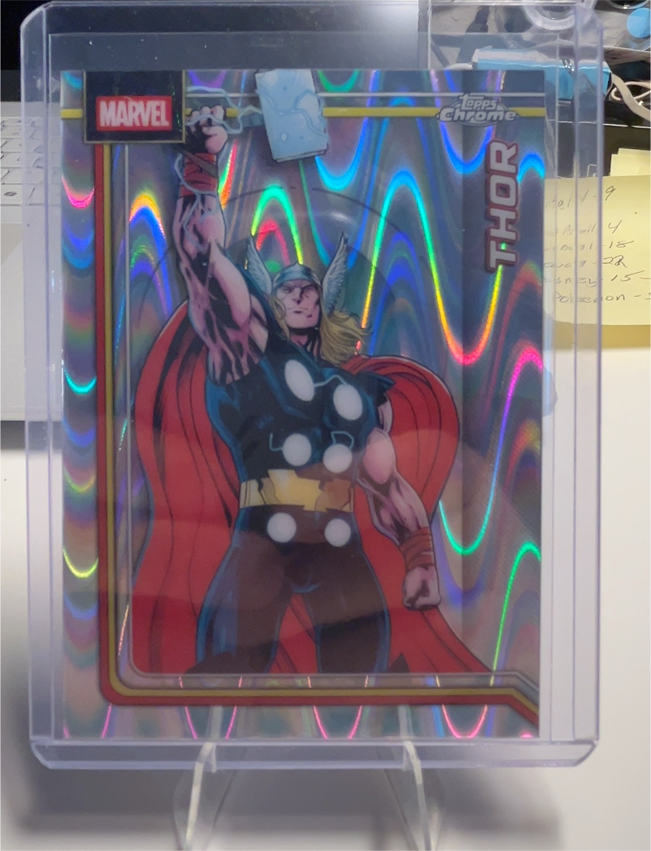 2026 Topps Chrome Marvel Comics #177 Thor — front
