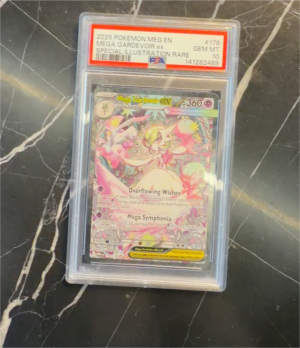 2025 Pokémon Mega Gardevoir ex #178 — front