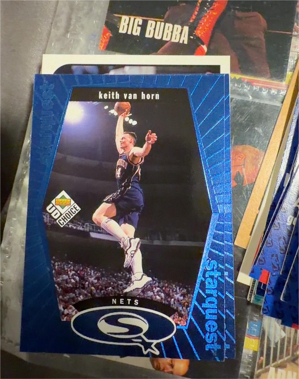 1998 UD Choice Starquest #SQ17 Keith Van Horn — front