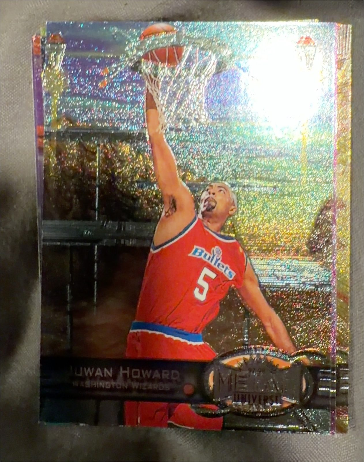 1997 Metal Universe #33 Juwan Howard — front