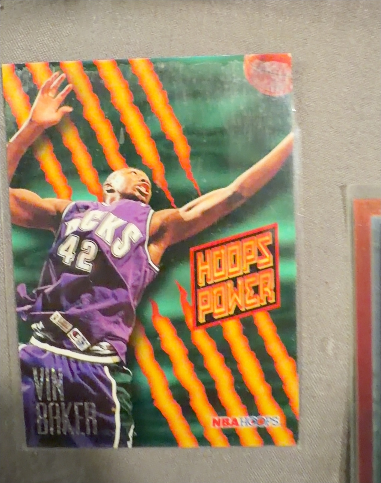 1994 Hoops Power Ratings #PR-29 Vin Baker — front