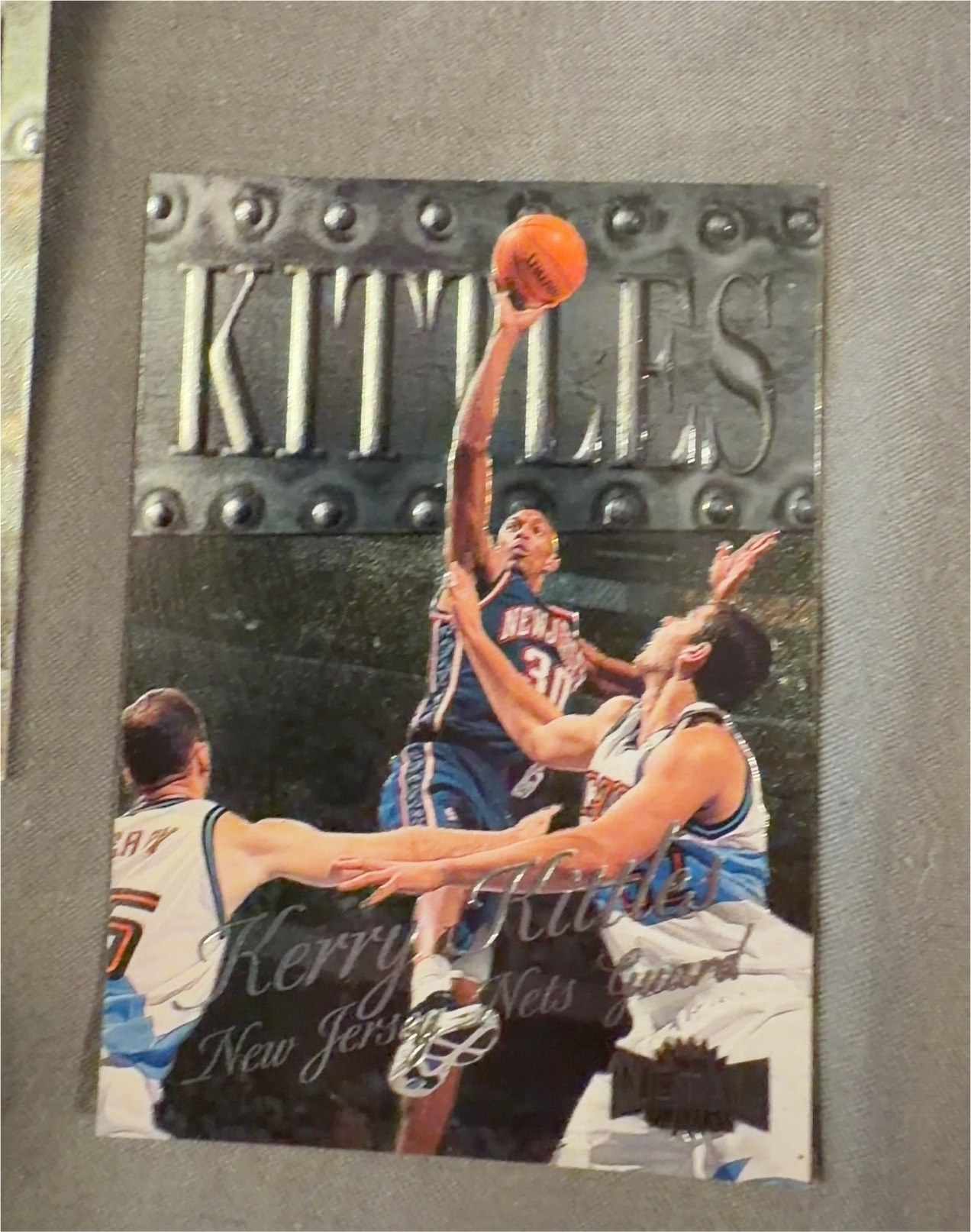 1998 Metal Universe #117 Kerry Kittles — front