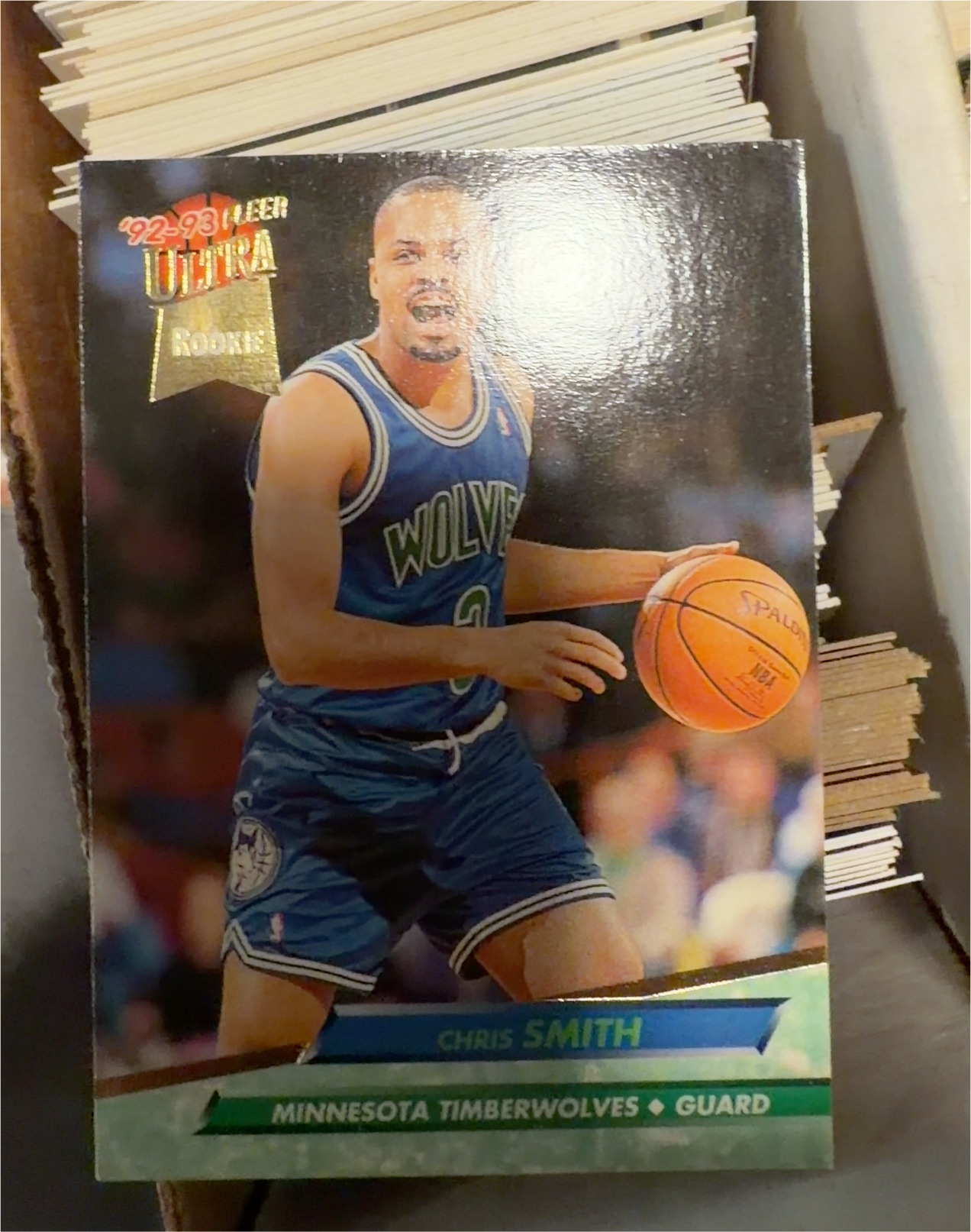 1992 Ultra #309 Chris Smith — front