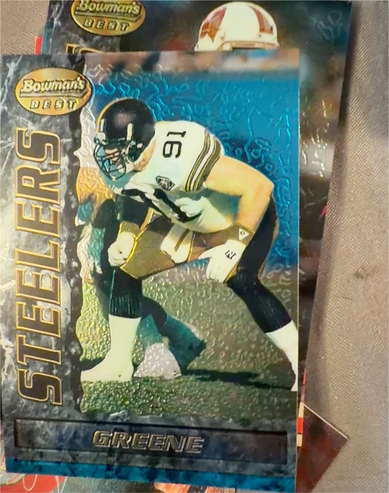 1995 Bowman's Best #24 Kevin Greene — front