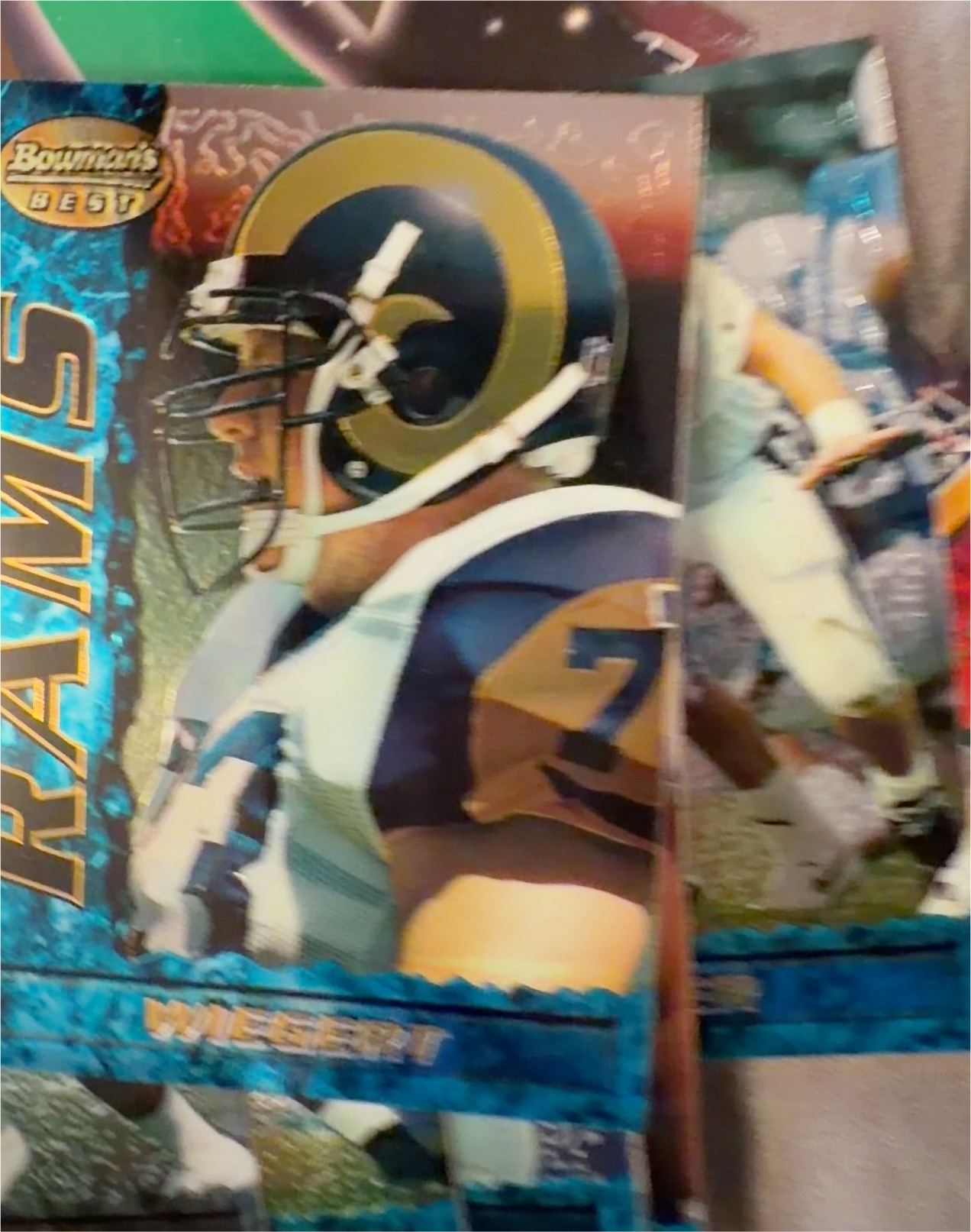 1995 Bowman's Best #38 Zach Wiegert — front