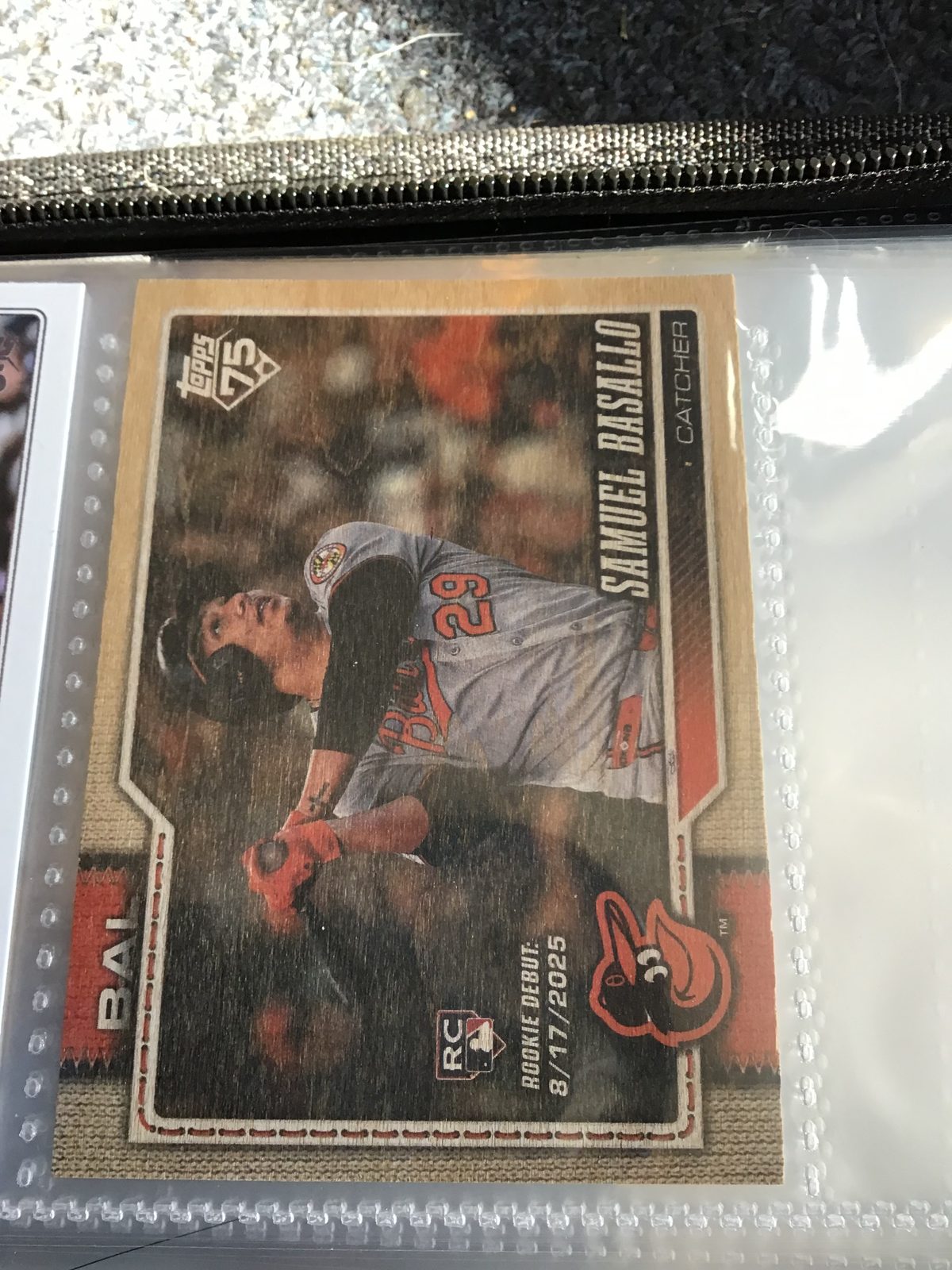 2026 Topps Update #US292 Samuel Basallo — front