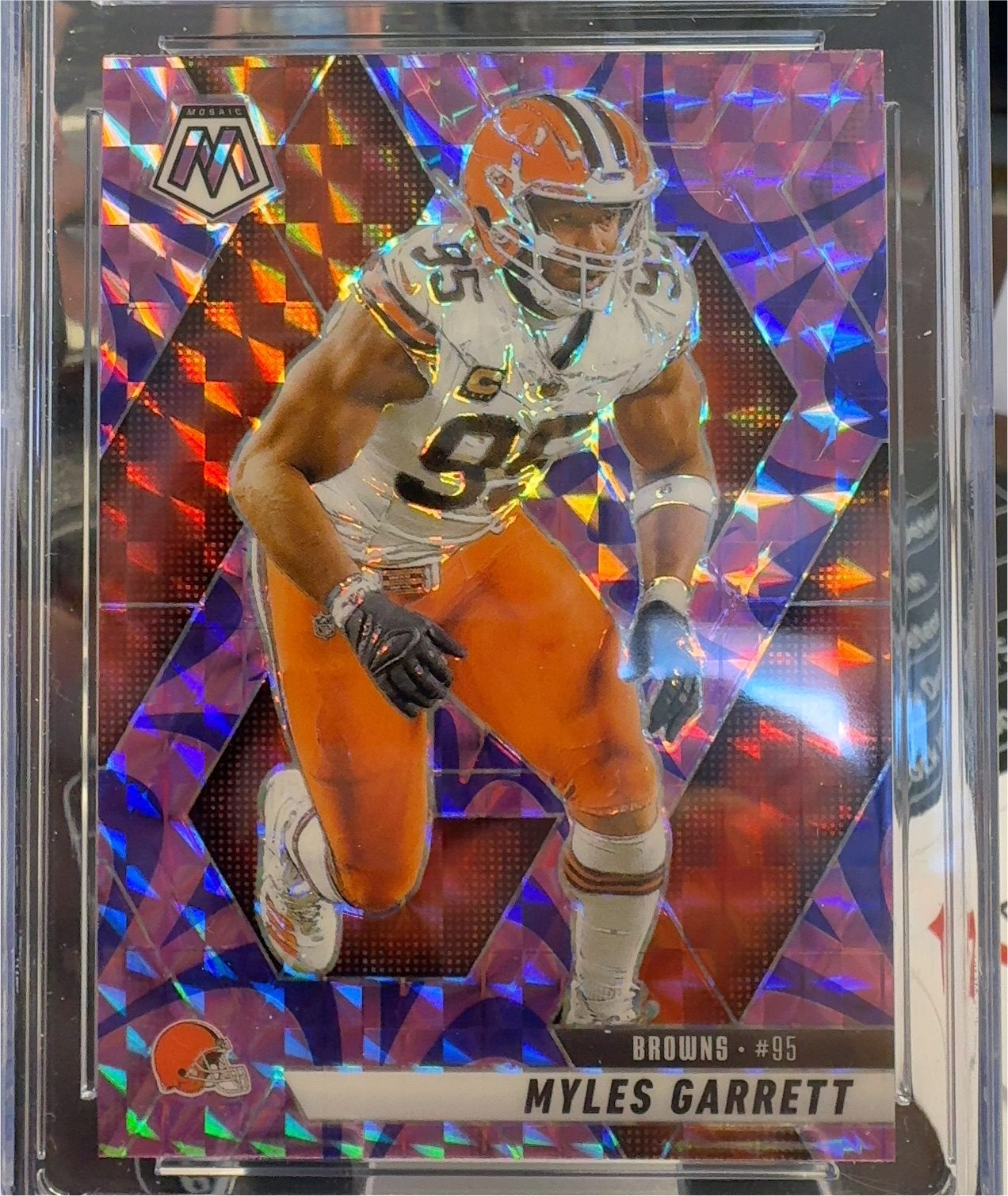 2025 Panini Mosaic #181 Myles Garrett — front