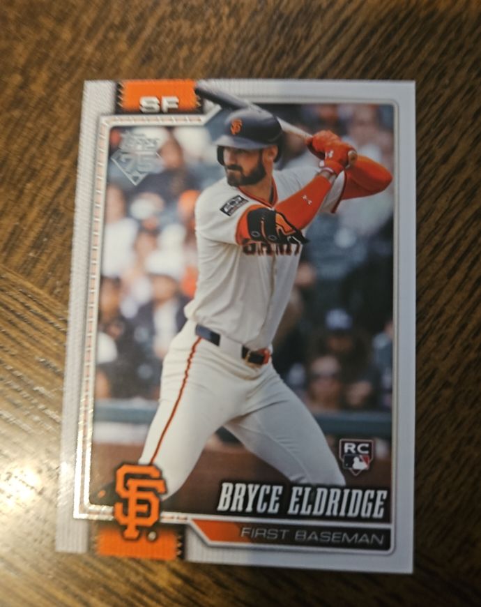 2026 Topps Series 2 #406 Bryce Eldridge — front
