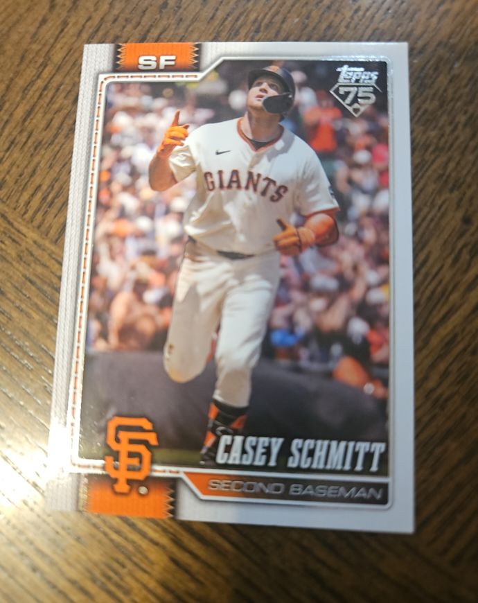 2026 Topps #57 Casey Schmitt — front