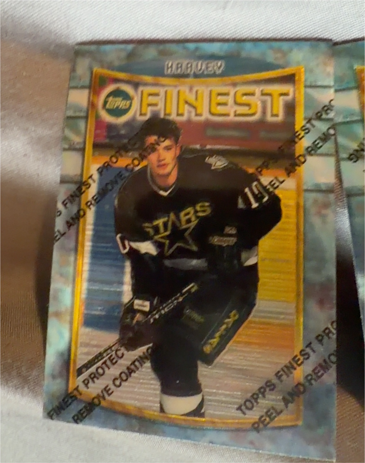 1994 Finest #47 TODD HARVEY — front