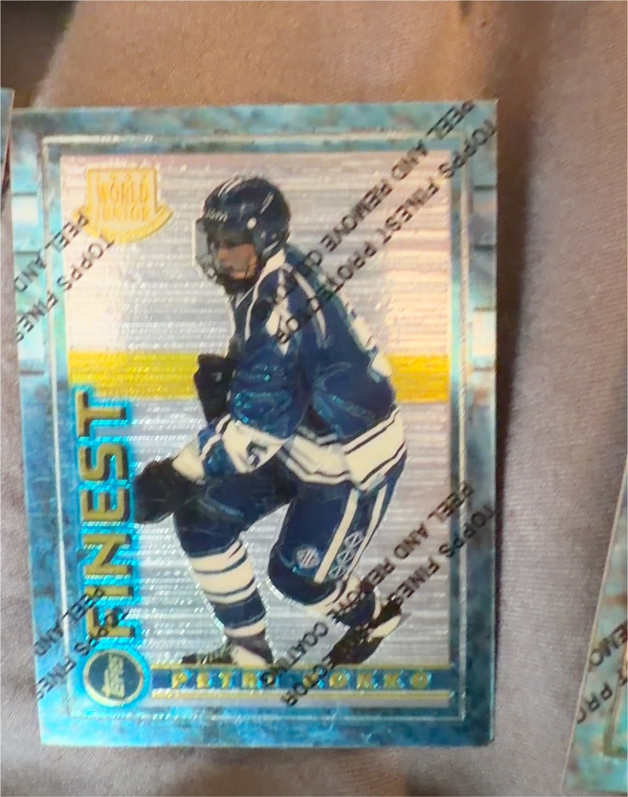 1994 Finest #127 PETRI KOKKO — front
