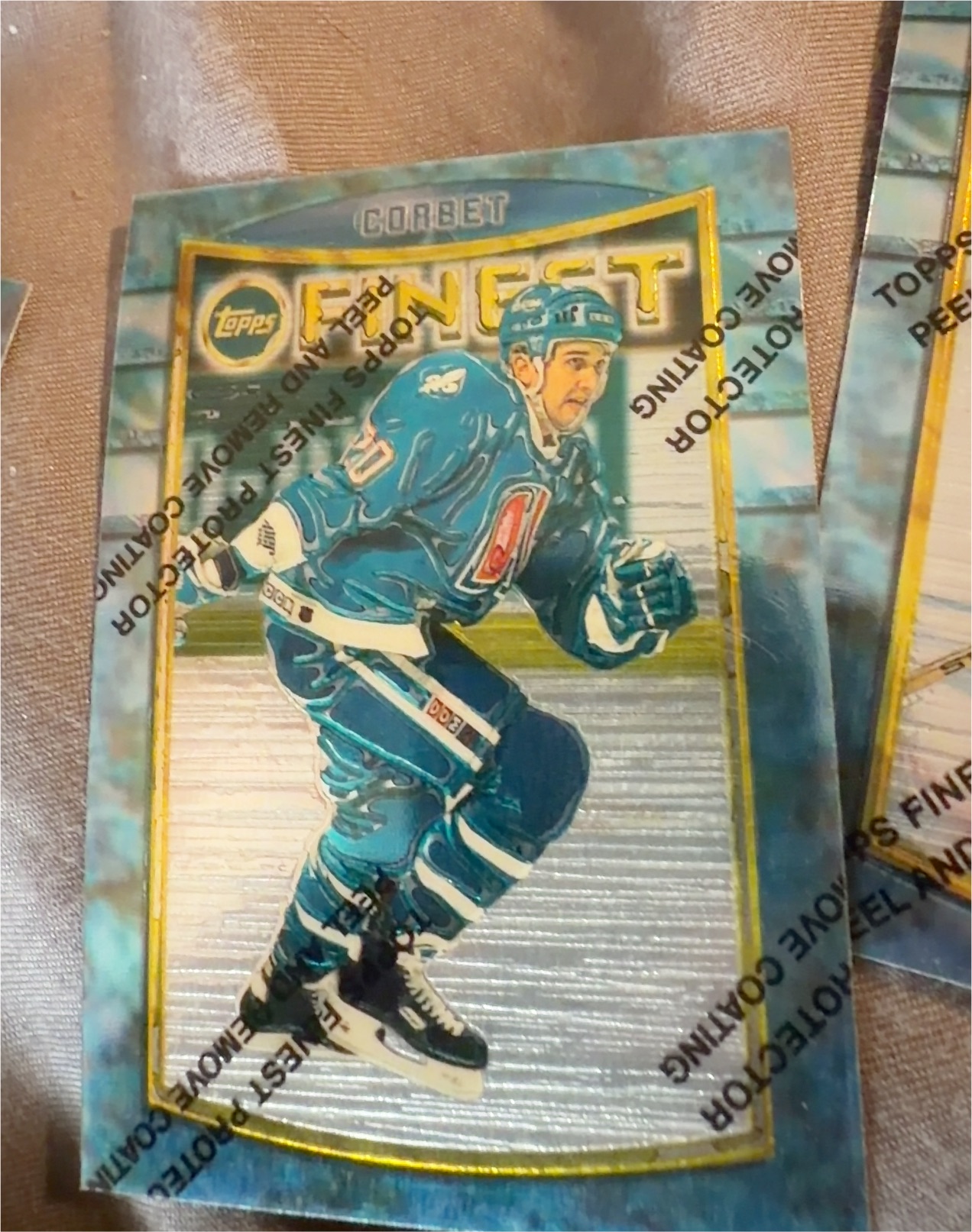 1994 Finest #97 Rene Corbet — front