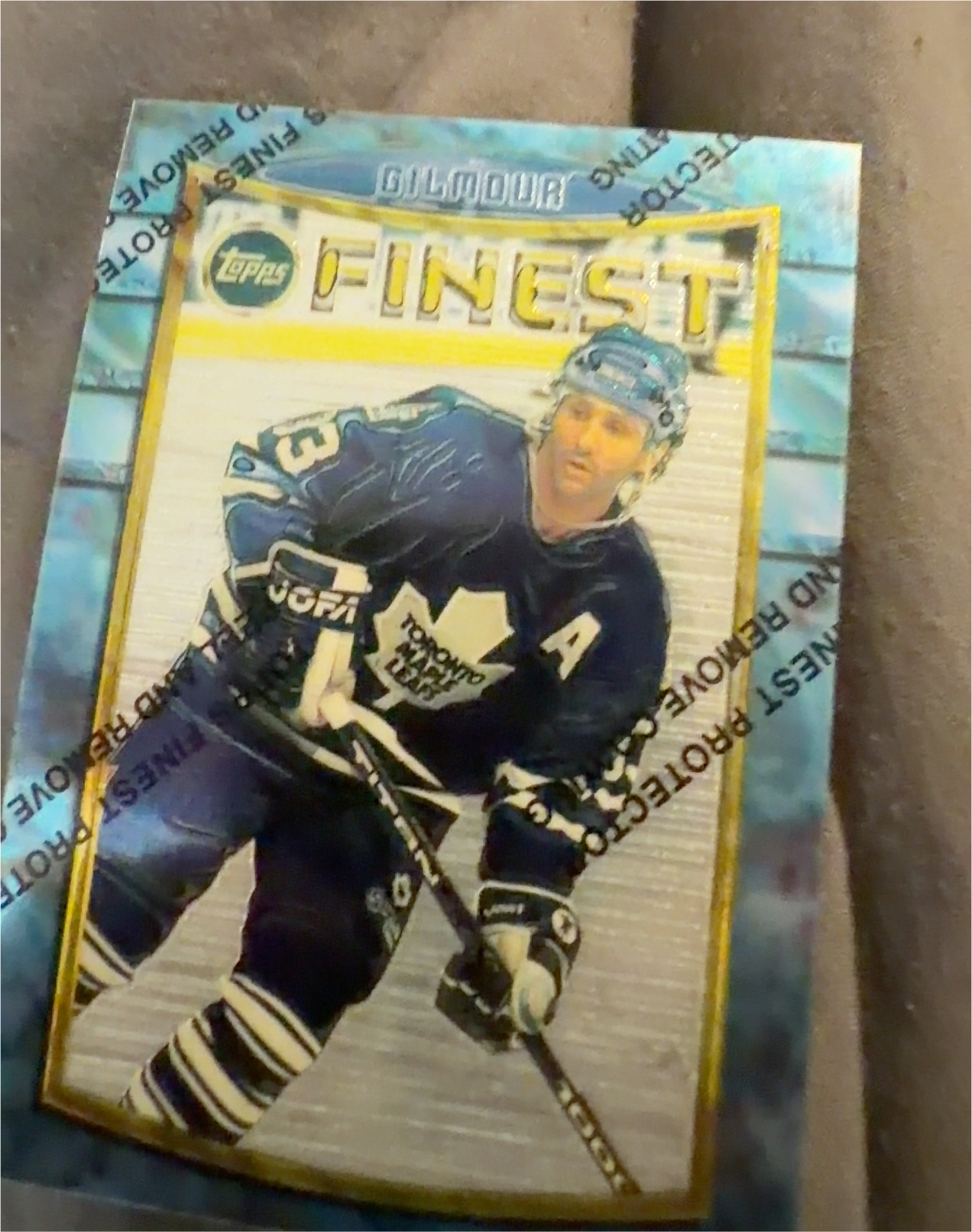 1994 Finest #100 Doug Gilmour — front