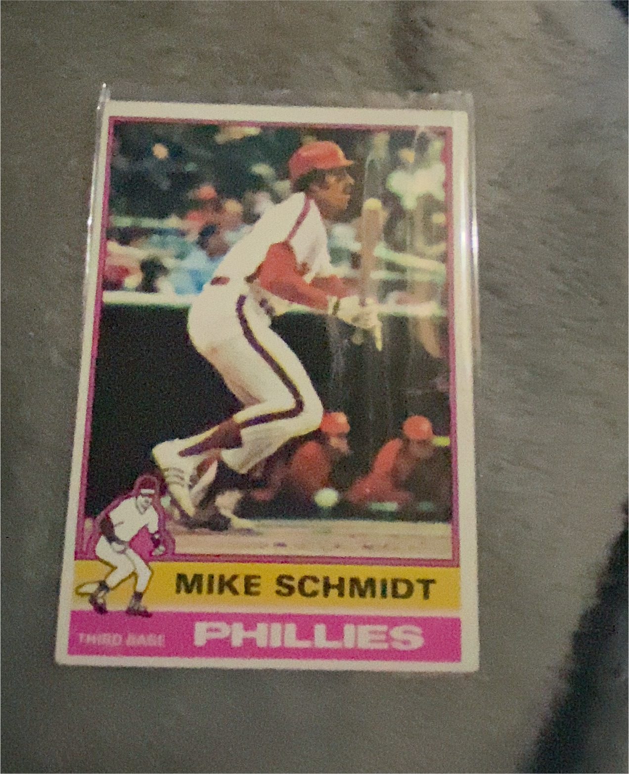 1976 Topps #480 Mike Schmidt — front