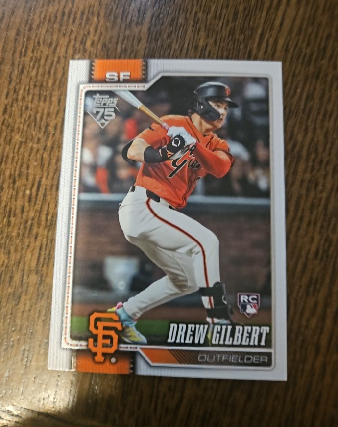 2026 Topps #155 Drew Gilbert — front