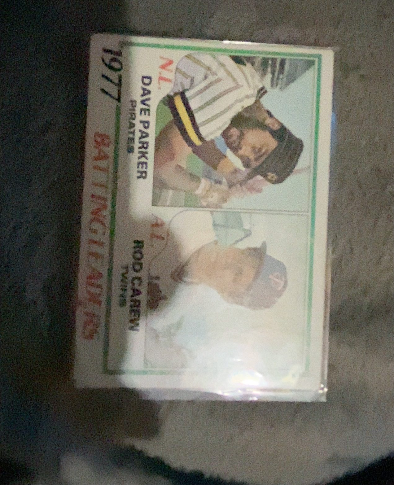 1978 Topps #201 1977 Batting Leaders — front