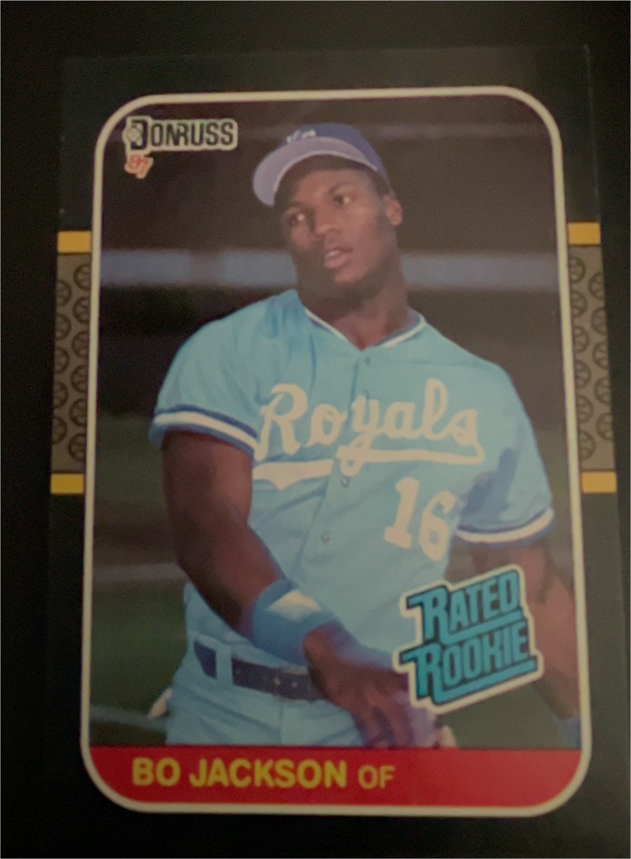 1987 Donruss #35 Bo Jackson — front