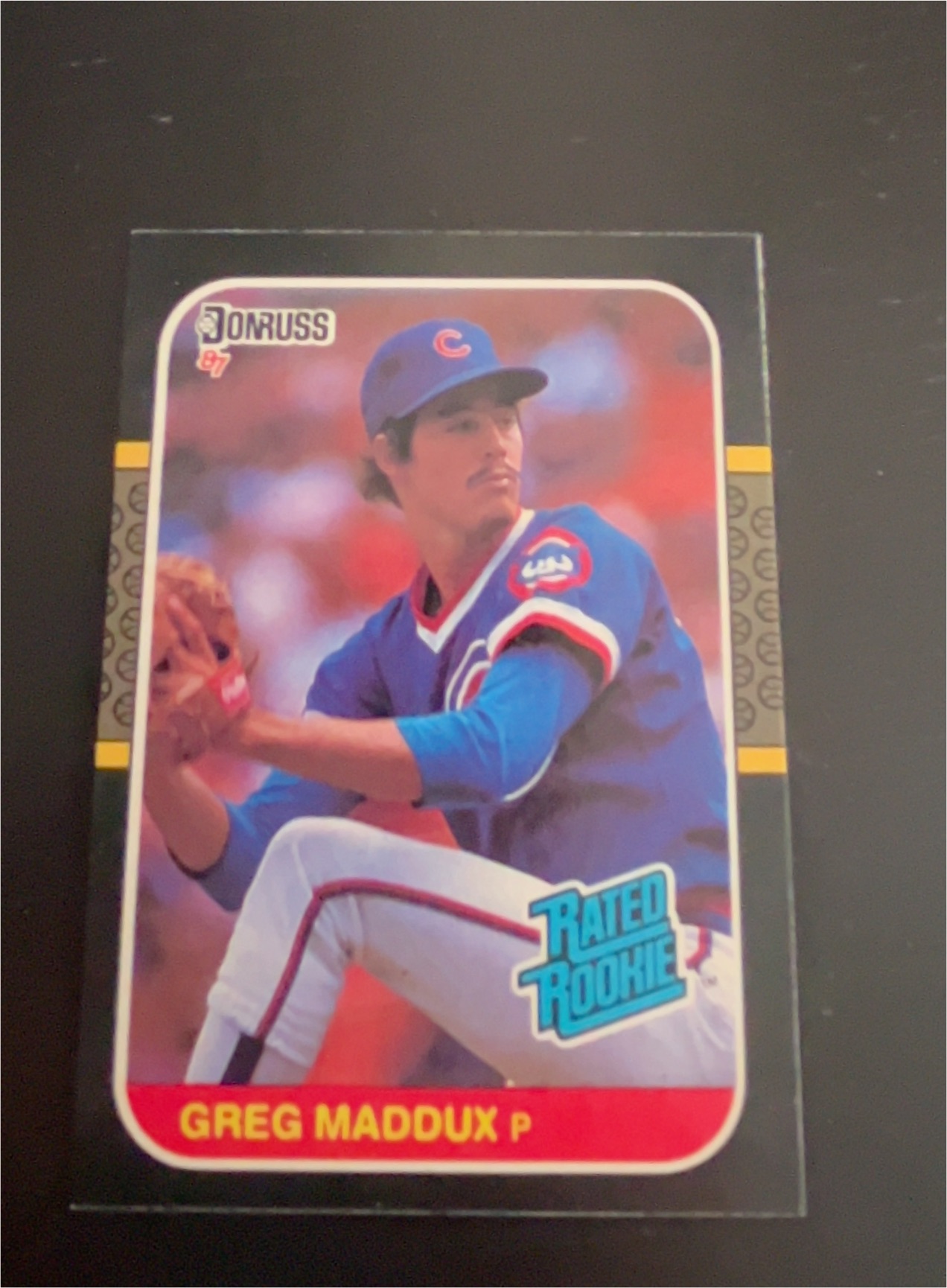 1987 Donruss #36 Greg Maddux — front
