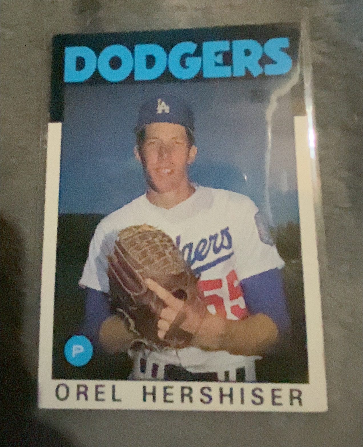 1986 O Pee Chee #159 Orel Hershiser — front