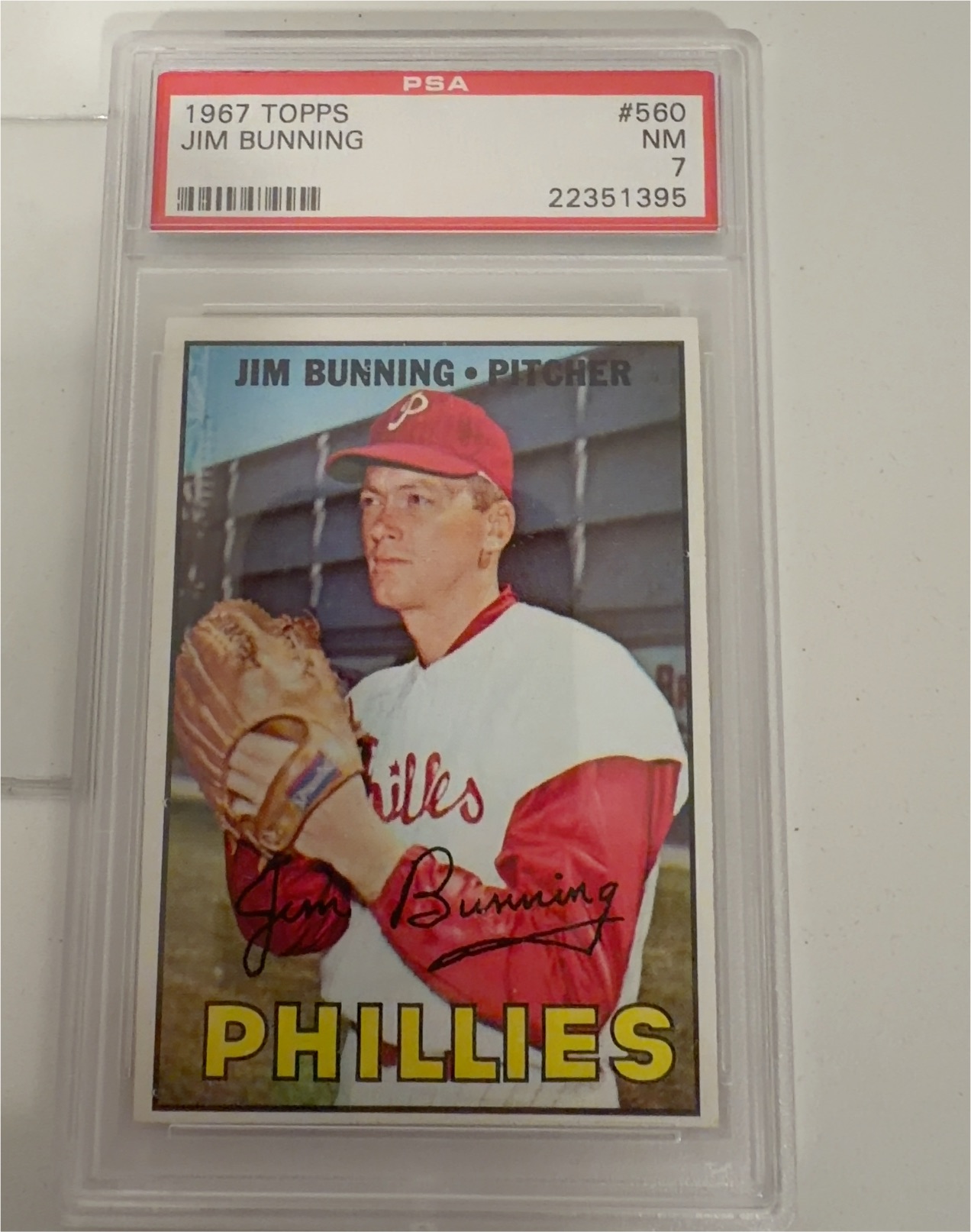 1966 Topps #435 Jim Bunning — front