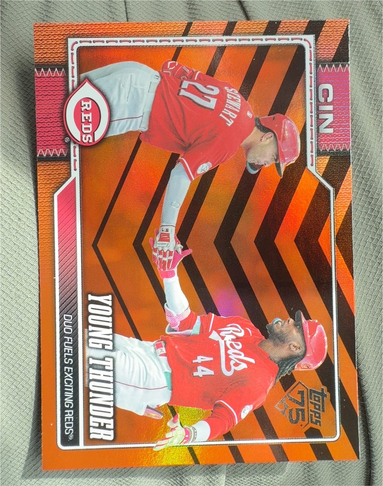 2026 Topps Update #US337 Elly De La Cruz / Sal Stewart — front