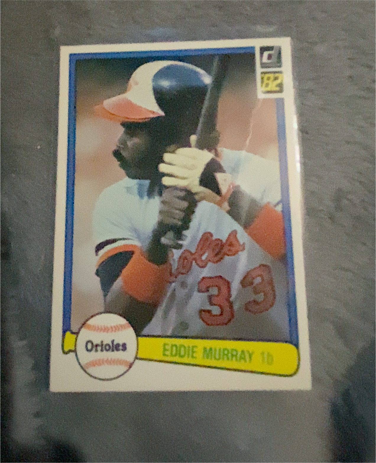 1982 Donruss #483 Eddie Murray — front