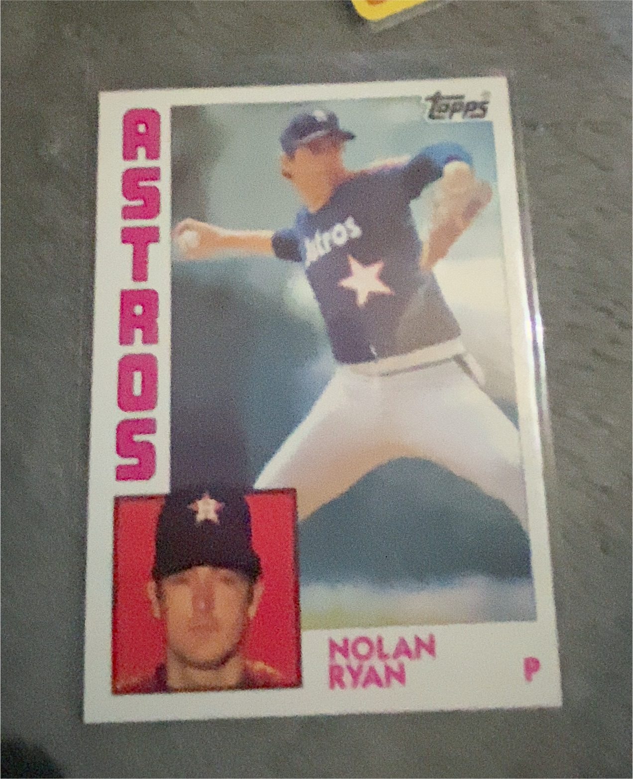 1984 Topps #470 Nolan Ryan — front