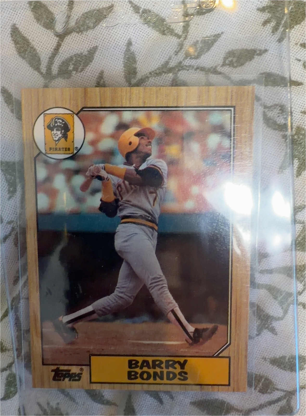 1987 Topps #320 Barry Bonds — front