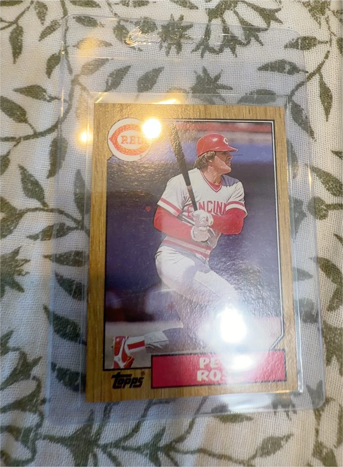 1987 Topps #200 Pete Rose — front