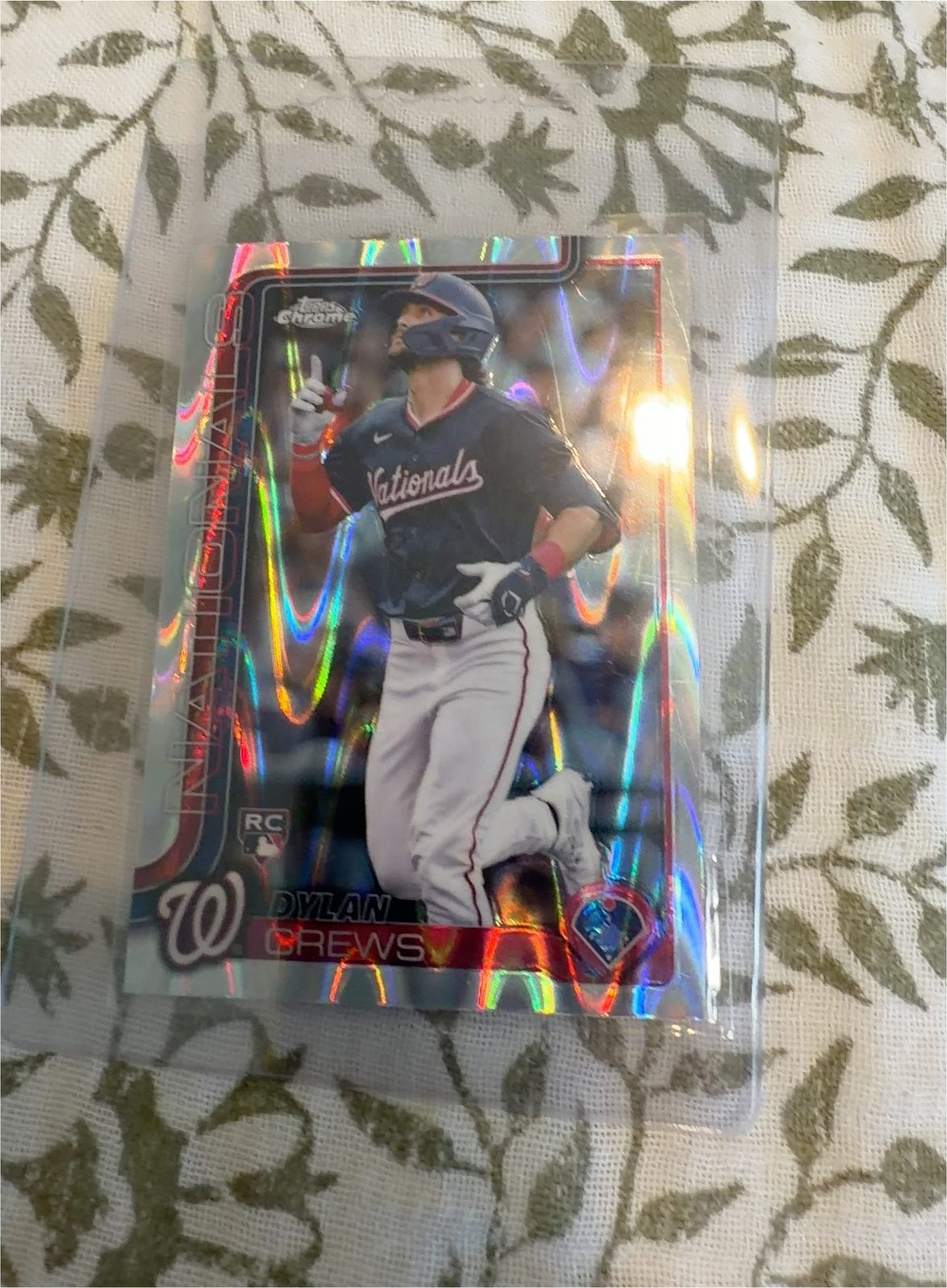 2025 Topps Chrome #146 Dylan Crews — front
