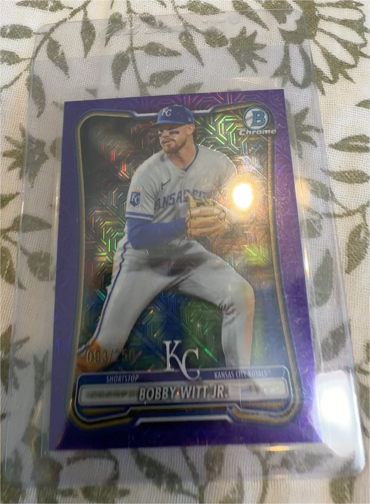 2026 Bowman #25 Bobby Witt Jr. — front